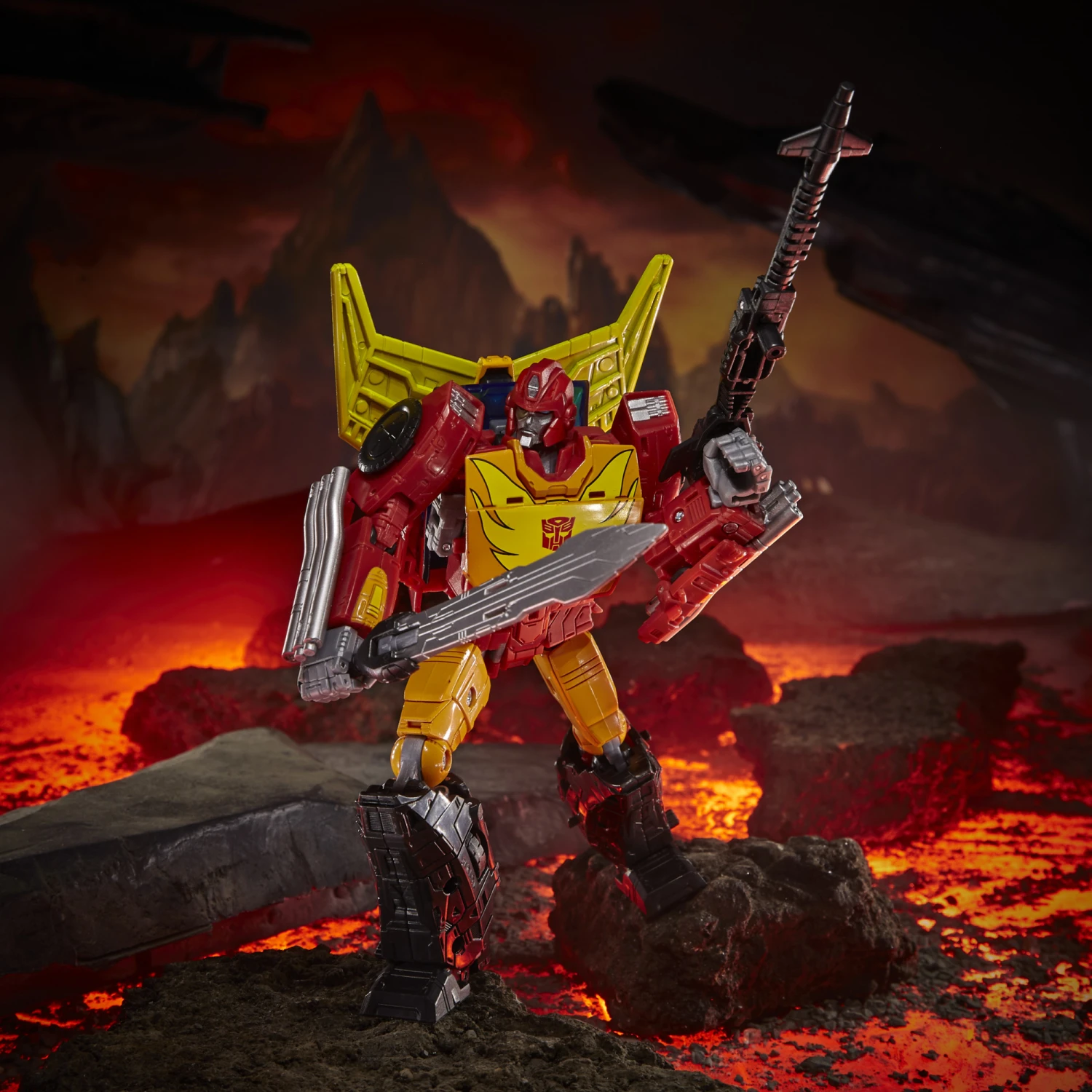 HASBRO TRANSFORMERS WAR FOR CYBERTRON: KINGDOM COMMANDER RODIMUS PRIME ACTION FIGURE 8 HASBRO TRANSFORMERS WAR FOR CYBERTRON: KINGDOM COMMANDER RODIMUS PRIME ACTION FIGURE - Image 6