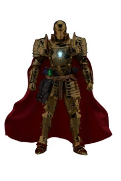 Beast Kingdom DAH Marvel Medieval Knight Iron Man Golden Armor PX Action Figure DAH-046SP -US Model Figures Sales 2024 STL221867 1 77222.1653112403