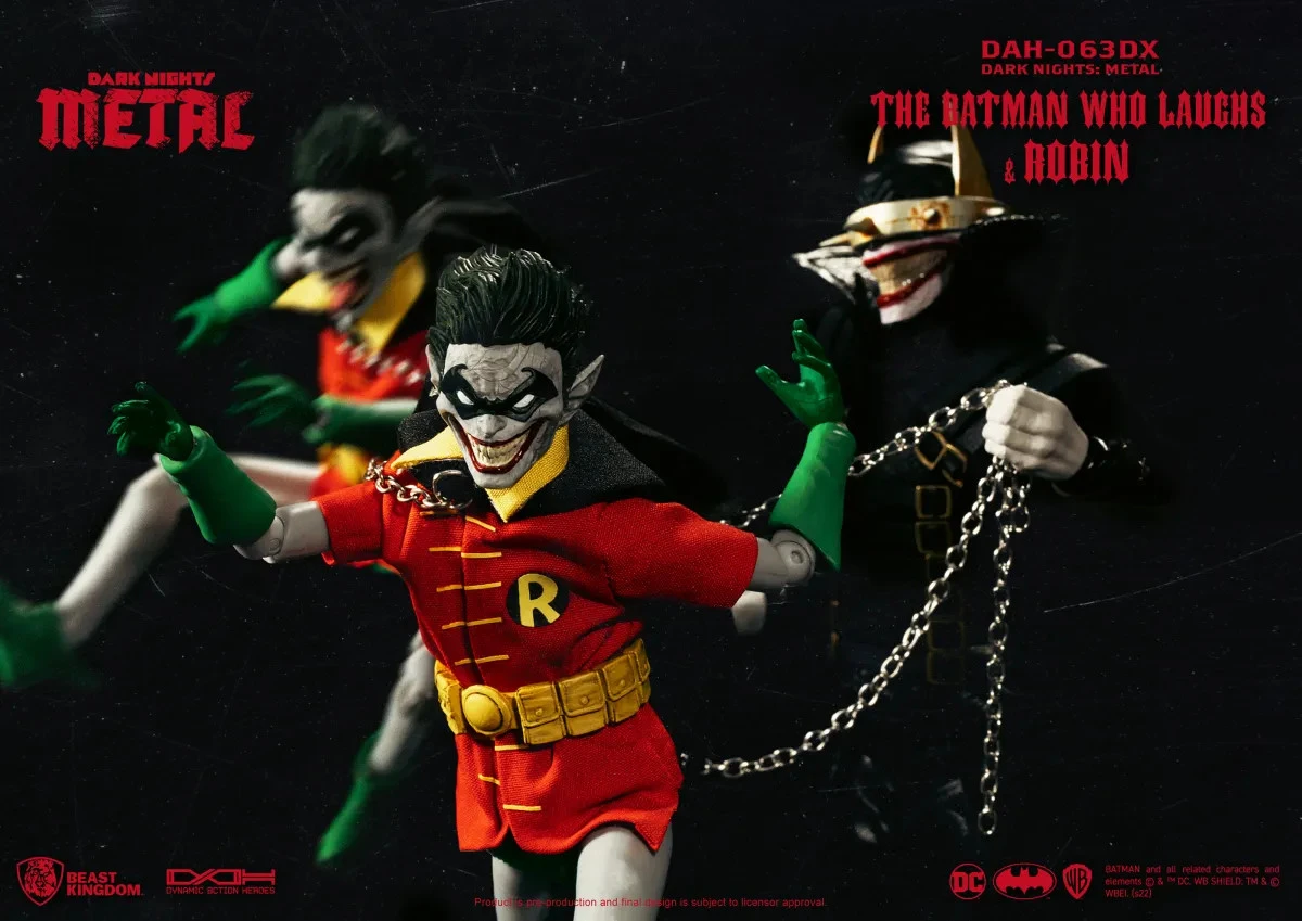 Beast Kingdom FCBD 2023 Dark Nights: Metal - Batman Who Laughs With Robins PX Action Figure Set DAH063DX 6 Beast Kingdom FCBD 2023 Dark Nights: Metal - Batman Who Laughs With Robins PX Action Figure Set DAH063DX - Image 4