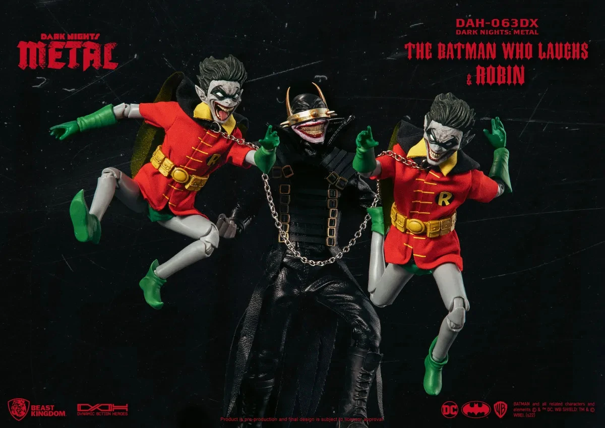 Beast Kingdom FCBD 2023 Dark Nights: Metal - Batman Who Laughs With Robins PX Action Figure Set DAH063DX 5 Beast Kingdom FCBD 2023 Dark Nights: Metal - Batman Who Laughs With Robins PX Action Figure Set DAH063DX - Image 3