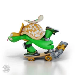 Quantum Mechanix Teenage Mutant Ninja Turtles Michelangelo Qrew Art Vinyl Figure -US Model Figures Sales 2024 STL248528 2 01756.1660940579