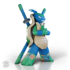 Quantum Mechanix Teenage Mutant Ninja Turtles Leonardo Qrew Art Vinyl Figure -US Model Figures Sales 2024 STL248529 5 39958.1660937034