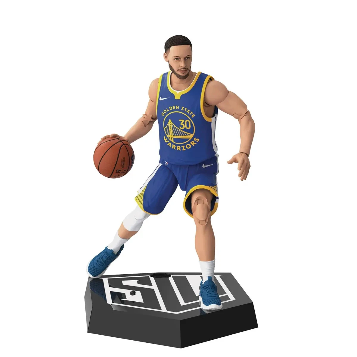 Hasbro Toy NBA Starting Lineup Series 1 6" Scale Action Figure Set Of 8 9 Hasbro Toy NBA Starting Lineup Series 1 6" Scale Action Figure Set Of 8 - Image 7