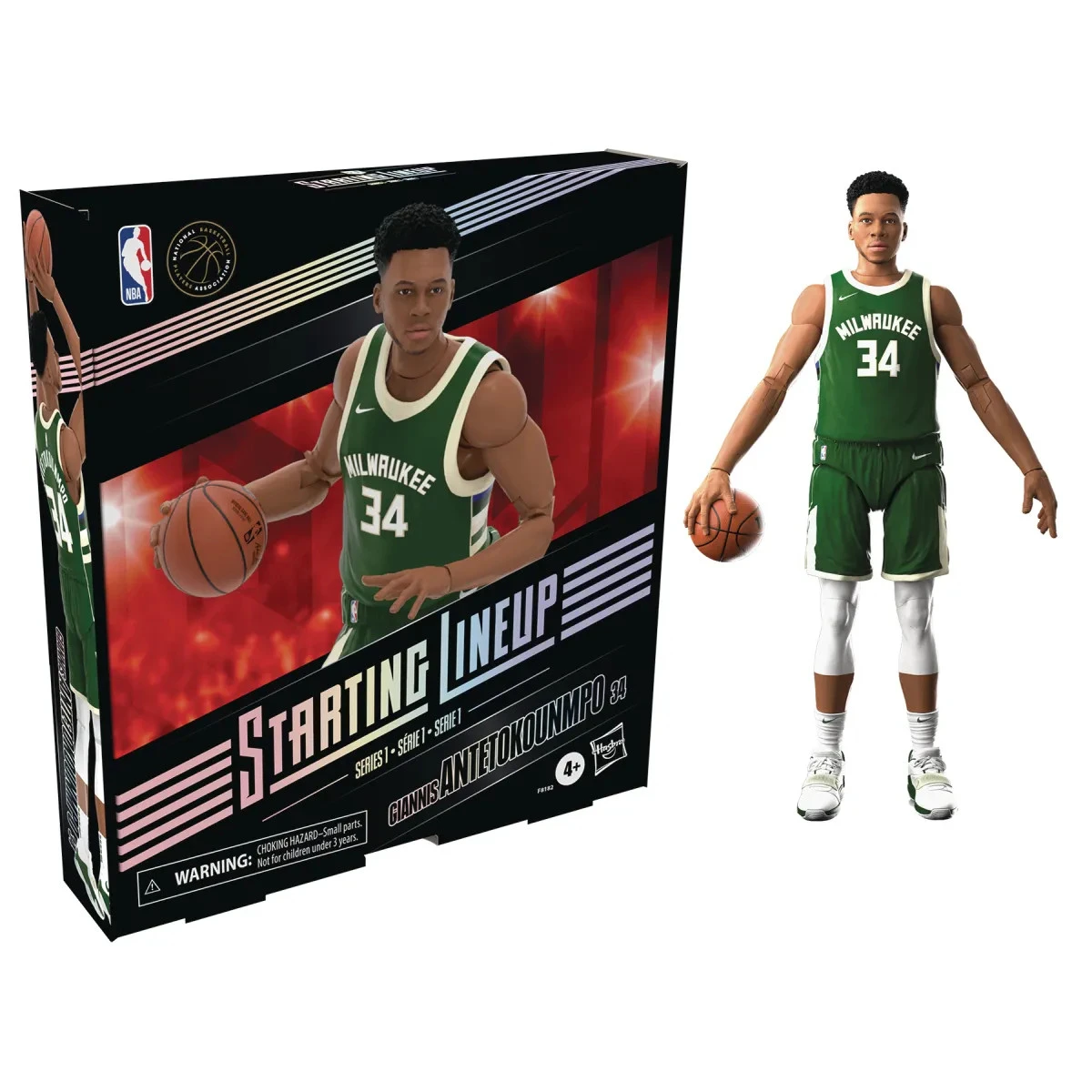 Hasbro Toy NBA Starting Lineup Series 1 6" Scale Action Figure Set Of 8 15 Hasbro Toy NBA Starting Lineup Series 1 6" Scale Action Figure Set Of 8 - Image 13