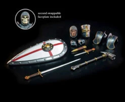 Four Horsemen Studios Mythic Legions: Necronominus - Sir Elijah 6" Scale Action Figure -US Model Figures Sales 2024 Sir Elijah Accessories 2 Skull 00519.1673999937