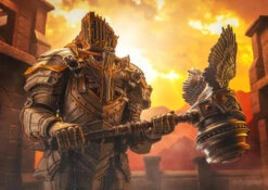 Four Horsemen Studios Mythic Legions: Necronominus - Sir Ucczajk (Ogre Scale) 6" Scale Action Figure -US Model Figures Sales 2024 Sir Ucczjak Castle 45778.1674003347