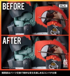 Wave Maschinen Krieger Gustav [Ma.K. 40th Anniversary Limited Edition] 1/16 Scale Pre-Painted Figure -US Model Figures Sales 2024 WV62048 11 88511.1654071503