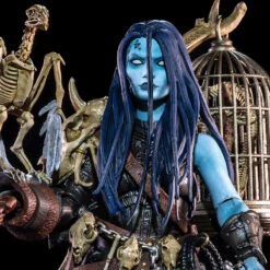 Four Horsemen Studios Mythic Legions: Necronominus - Belualyth Deluxe 6" Scale Action Figure -US Model Figures Sales 2024 belualyth head 09983.1674002313