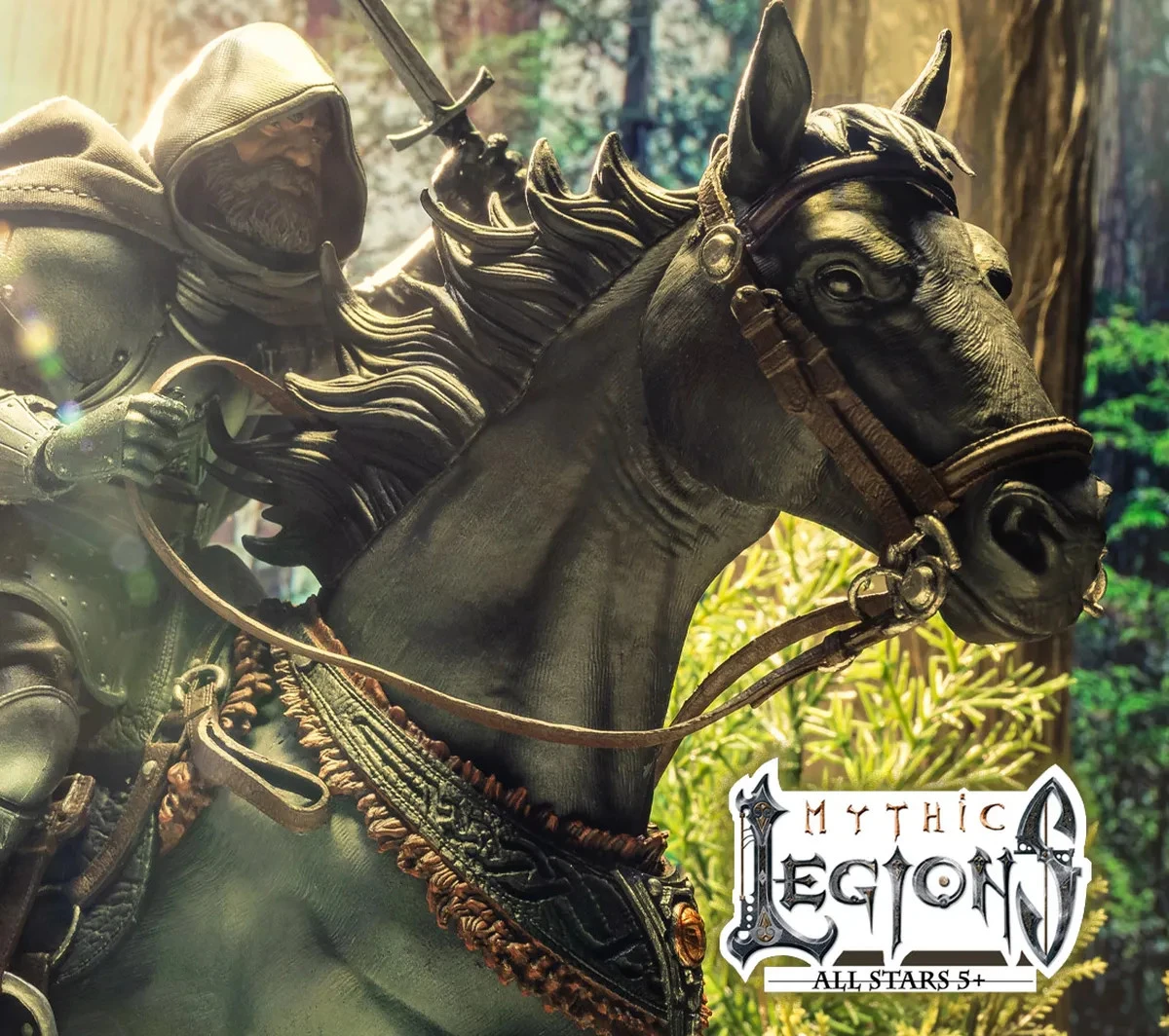 Four Horsemen Studios Mythic Legions: All Stars 5+ - Boreus (Horse) 6" Scale Action Figure 6 Four Horsemen Studios Mythic Legions: All Stars 5+ - Boreus (Horse) 6" Scale Action Figure - Image 4