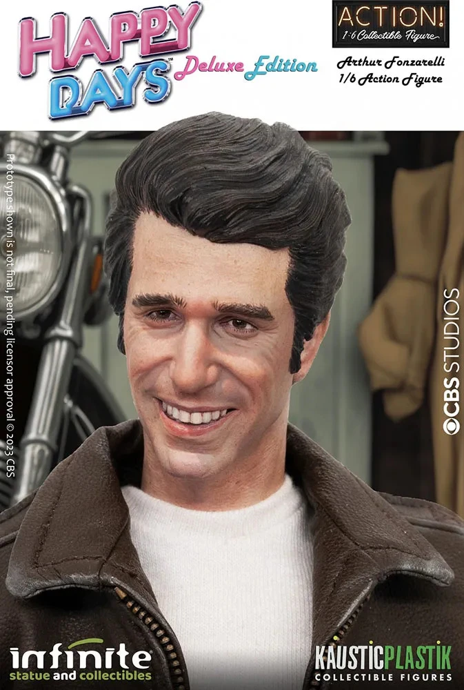 Infinite Statue Fonzie Deluxe Happy Days 1/6 Scale Action Figure With Juke Box 13 Infinite Statue Fonzie Deluxe Happy Days 1/6 Scale Action Figure With Juke Box - Image 11