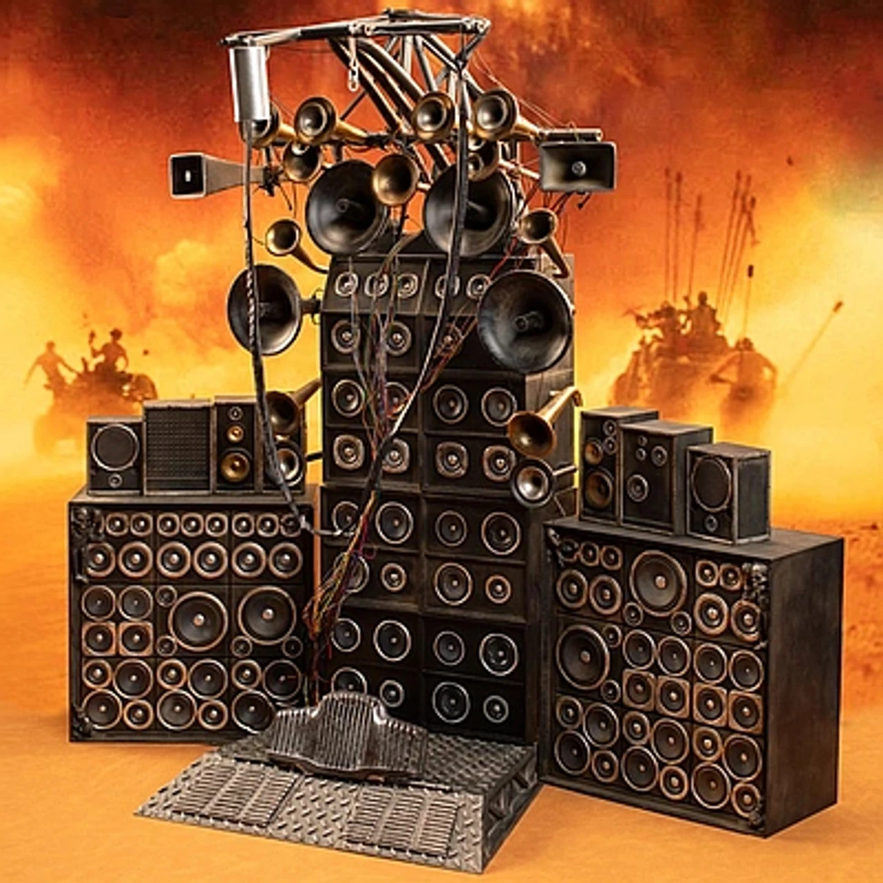 Premier Toys Guitar Warrior 1/6 Scale Stacked Speaker Set PT-0007C 3 Premier Toys Guitar Warrior 1/6 Scale Stacked Speaker Set PT-0007C