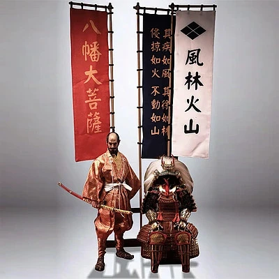 COOModel Empires Series - Takeda Shingen The Tiger Of Kai (Exclusive Copper Version) 1/6 Scale Action Figure EL013 4 COOModel Empires Series - Takeda Shingen The Tiger Of Kai (Exclusive Copper Version) 1/6 Scale Action Figure EL013 - Image 2