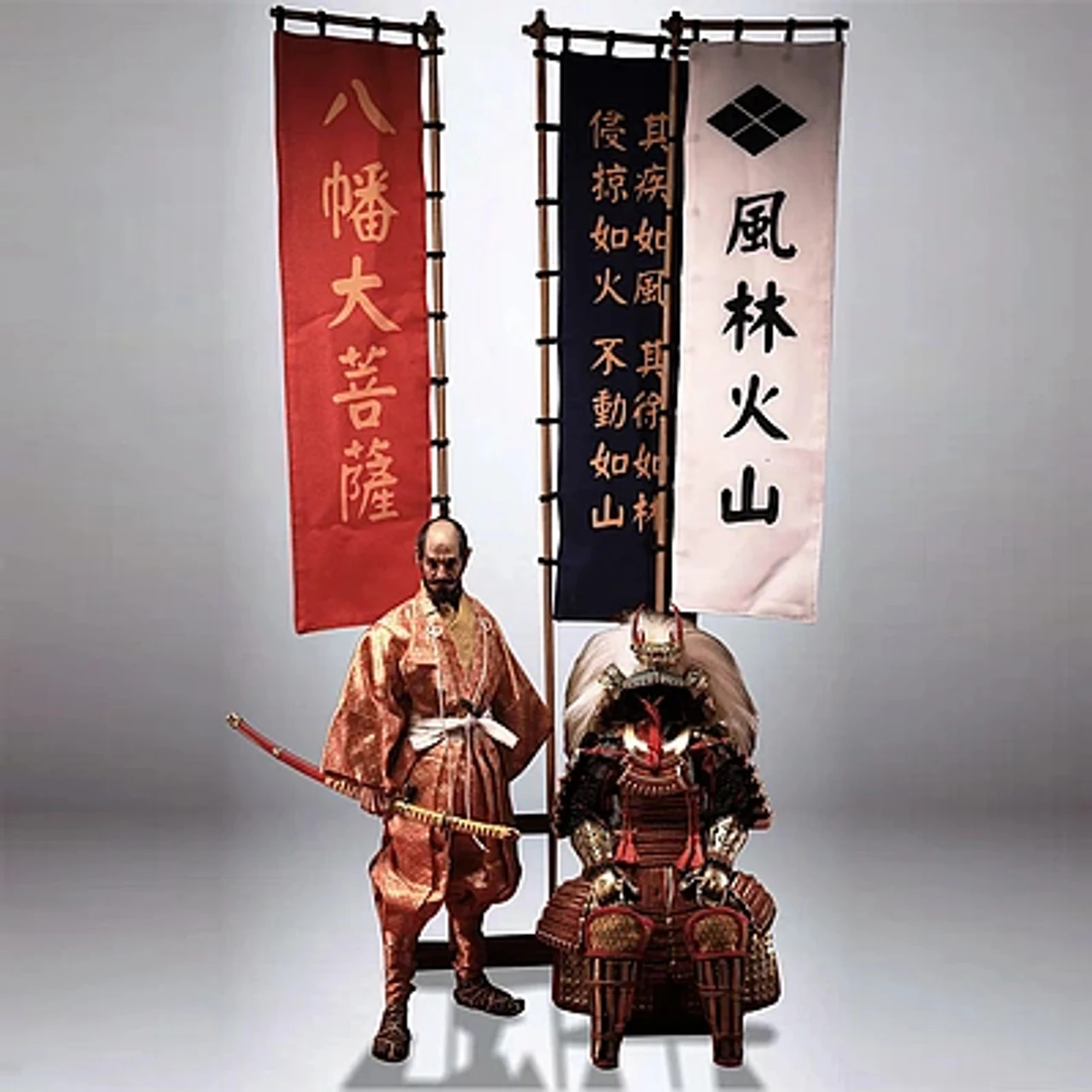 COOModel Empires Series - Takeda Shingen The Tiger Of Kai (Exclusive Copper Version) 1/6 Scale Action Figure EL013 3 COOModel Empires Series - Takeda Shingen The Tiger Of Kai (Exclusive Copper Version) 1/6 Scale Action Figure EL013