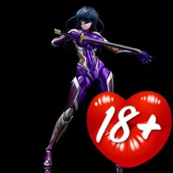 US Model Figures Sales 2024 38 (18+) Second Axe Hentai Action Taimanin Series Asagi Igawa Action Figure Metallic Color Ver.