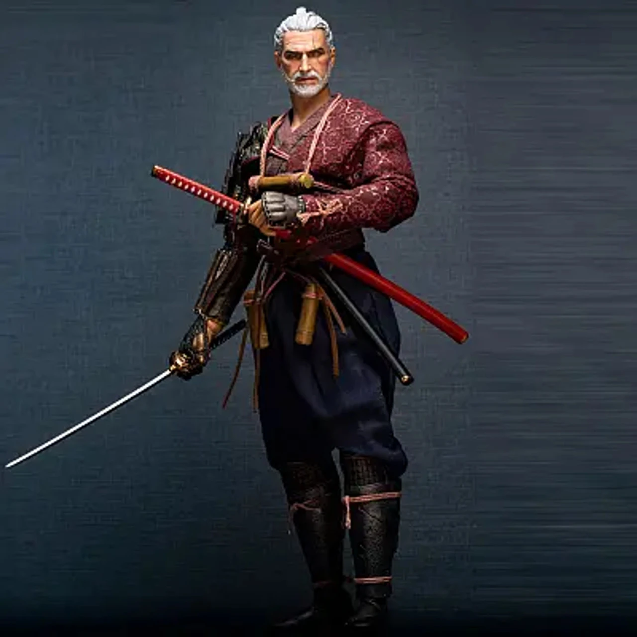 Nine Craftsmen White Wolf Warrior 1/6 Scale Action Figure 3 Nine Craftsmen White Wolf Warrior 1/6 Scale Action Figure