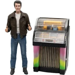 Infinite Statue Fonzie Deluxe Happy Days 1/6 Scale Action Figure With Juke Box