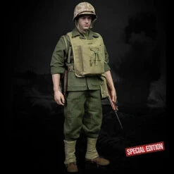 US Model Figures Sales 2024 25 Facepool WWII USMC Mortar Team "Sledge Hammer" 1/6 Scale Action Figure Special Version FP-013B