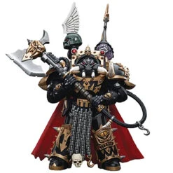 Joy Toy Warhammer 40K Chaos Space Marines Black Legion Chaos Lord In Terminator Armor 1/18 Scale Action Figure
