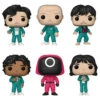 FUNKO POP! TELEVISION: SQUID GAME SERIES 1 VINYL FIGURE SET OF 6 -US Model Figures Sales 2024 h 33048.1634936389