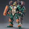 HeatBoys X SNAP TMNT Michelangelo Ultimate Alloy Mecha Figure HB0014 -US Model Figures Sales 2024 h 40893.1684909400