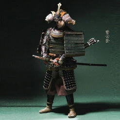 JPT Design X Pop Costume Japanese Female Samurai Aoiro (Blue Girl) 1/6 Scale Action Figure Heavy Cloud Version JPT002