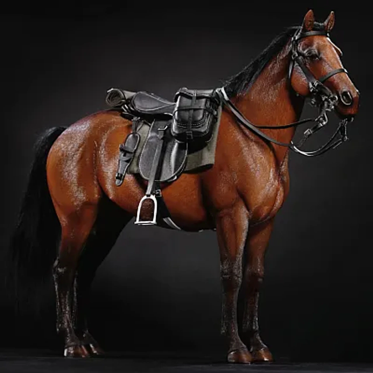 Alert Line WWII German Battle Steed (Brown) 1/6 Scale Mode AL100038A 3 Alert Line WWII German Battle Steed (Brown) 1/6 Scale Mode AL100038A