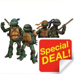 Mezco Toyz One:12 Collective Teenage Mutant Ninja Turtles 1/12 Scale Action Figure Deluxe Boxed Set -US Model Figures Sales 2024 h 60198.1672878978 1