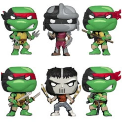 FUNKO POP! COMICS: TEENAGE MUTANT NINJA TURTLES VINYL FIGURES PX