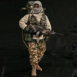 US Model Figures Sales 2024 17 DAMTOYS "Bravo Two Zero" British Army Special Air Service (SAS) Gunner Gulf War 1991 1/6 Scale Action Figure 78099