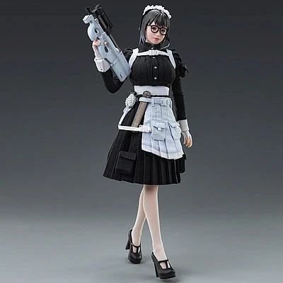 I8TOYS Serene Hound Troop Cerberus Maid Team - Be 1/6 Scale Action Figure 501S614-B 3 I8TOYS Serene Hound Troop Cerberus Maid Team - Be 1/6 Scale Action Figure 501S614-B - Image 2