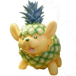 ANIMAL PLANET X DODOWO VEGETABLE FAIRIES FIGURE COLLECTION - PINEAPPLE POODLE RESIN FIGURE -US Model Figures Sales 2024 h 87640.1623887492