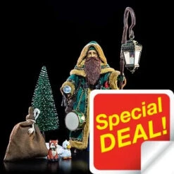 Four Horsemen Studios Figura Obscura: Father Christmas Green Robes 6" Scale Action Figure Set -US Model Figures Sales 2024 h 98213.1677638797 1
