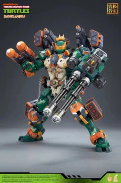 HeatBoys X SNAP TMNT Michelangelo Ultimate Alloy Mecha Figure HB0014 -US Model Figures Sales 2024 hb0014 michaelangelo 09 51406.1684909409