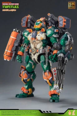 HeatBoys X SNAP TMNT Michelangelo Ultimate Alloy Mecha Figure HB0014 -US Model Figures Sales 2024 hb0014 michaelangelo 10 20054.1684909414