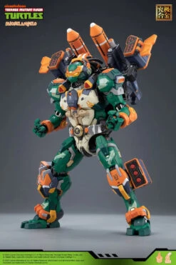 HeatBoys X SNAP TMNT Michelangelo Ultimate Alloy Mecha Figure HB0014 -US Model Figures Sales 2024 hb0014 michaelangelo 17 28534.1684909419