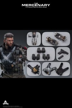 ART FIGURES THE MERCENARY 1/6 SCALE ACTION FIGURE AF-026 -US Model Figures Sales 2024 image001 18499.1607503393