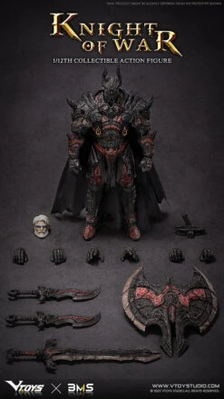 VTOYS X BMS Knight Of War 1/12 Scale Action Figure -US Model Figures Sales 2024 image001 36625.1658348458