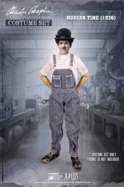 Star Ace Toys My Favorite Movie Series - Charlie Chaplin "Modern Time" 1936 Worker 1/6 Scale Costume Set SA0110B -US Model Figures Sales 2024 image001 39814.1651619802