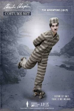 Star Ace Toys My Favorite Movie Series - Charlie Chaplin "The Adventure" 1917 Prisoner 1/6 Scale Costume Set SA0110C -US Model Figures Sales 2024 image003 11050.1651619507