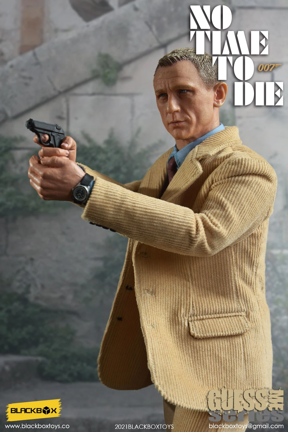 BLACKBOX TOYS GUESS ME SERIES - AGENT NO TIME TO DIE 1/6 SCALE ACTION FIGURE BBT9025 5 BLACKBOX TOYS GUESS ME SERIES - AGENT NO TIME TO DIE 1/6 SCALE ACTION FIGURE BBT9025 - Image 3