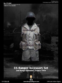 FACEPOOL FIGURE WWII US 2ND RANGER BATTALION - FRANCE 1944 1/6 SCALE ACCESSORIES SET FP-004C -US Model Figures Sales 2024 image009 59440.1627020563
