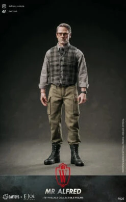 DAFTOYS X E.JOE Custom Mr. Alfred 1/6 Scale Action Figure F026 -US Model Figures Sales 2024 image019 91180.1656925872