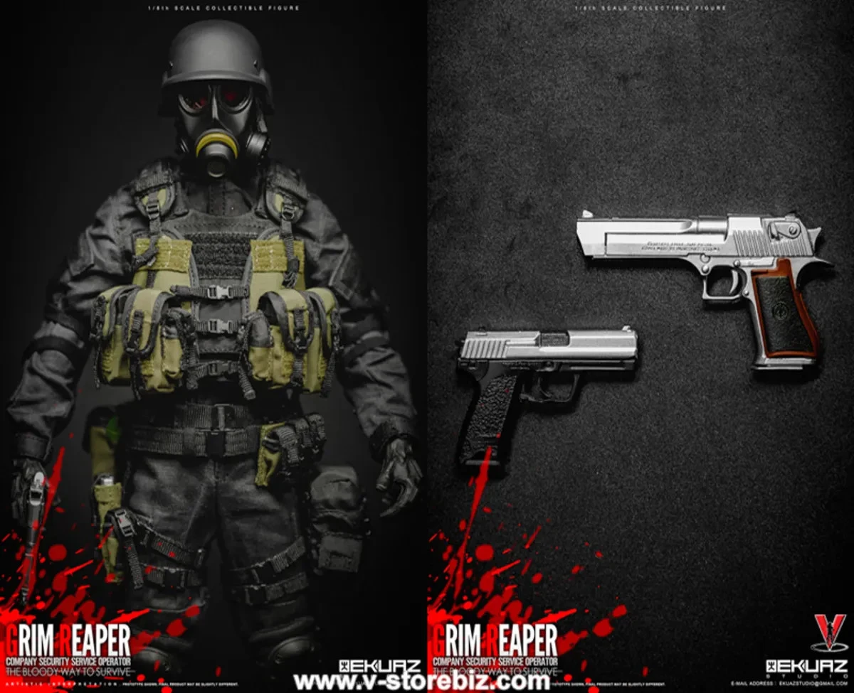 EKUAZ Studio Grim Reaper - The Bloody Way To Survive 1/6 Scale Action Figure 11 EKUAZ Studio Grim Reaper - The Bloody Way To Survive 1/6 Scale Action Figure - Image 9