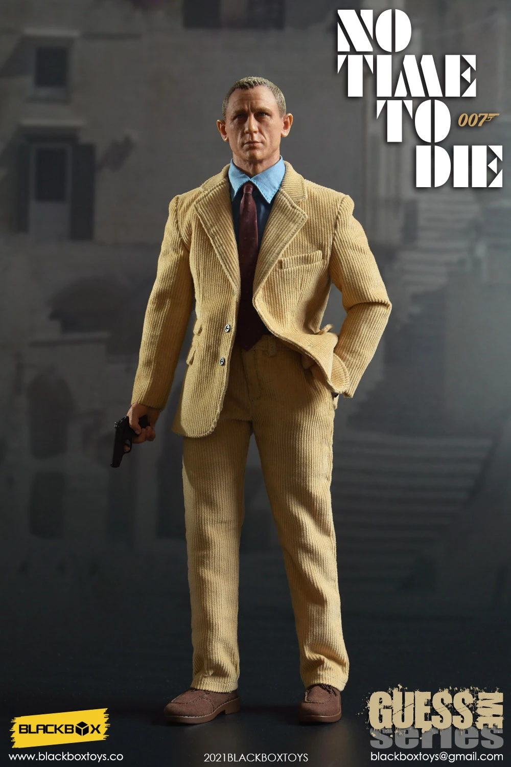 BLACKBOX TOYS GUESS ME SERIES - AGENT NO TIME TO DIE 1/6 SCALE ACTION FIGURE BBT9025 7 BLACKBOX TOYS GUESS ME SERIES - AGENT NO TIME TO DIE 1/6 SCALE ACTION FIGURE BBT9025 - Image 5