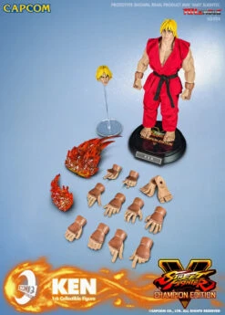 Iconiq Studios "Street Fighter V" Ken Masters 1/6 Scale Action Figure -US Model Figures Sales 2024 ken masters street fighter gallery 642b3018d6cd5 56462.1680799972