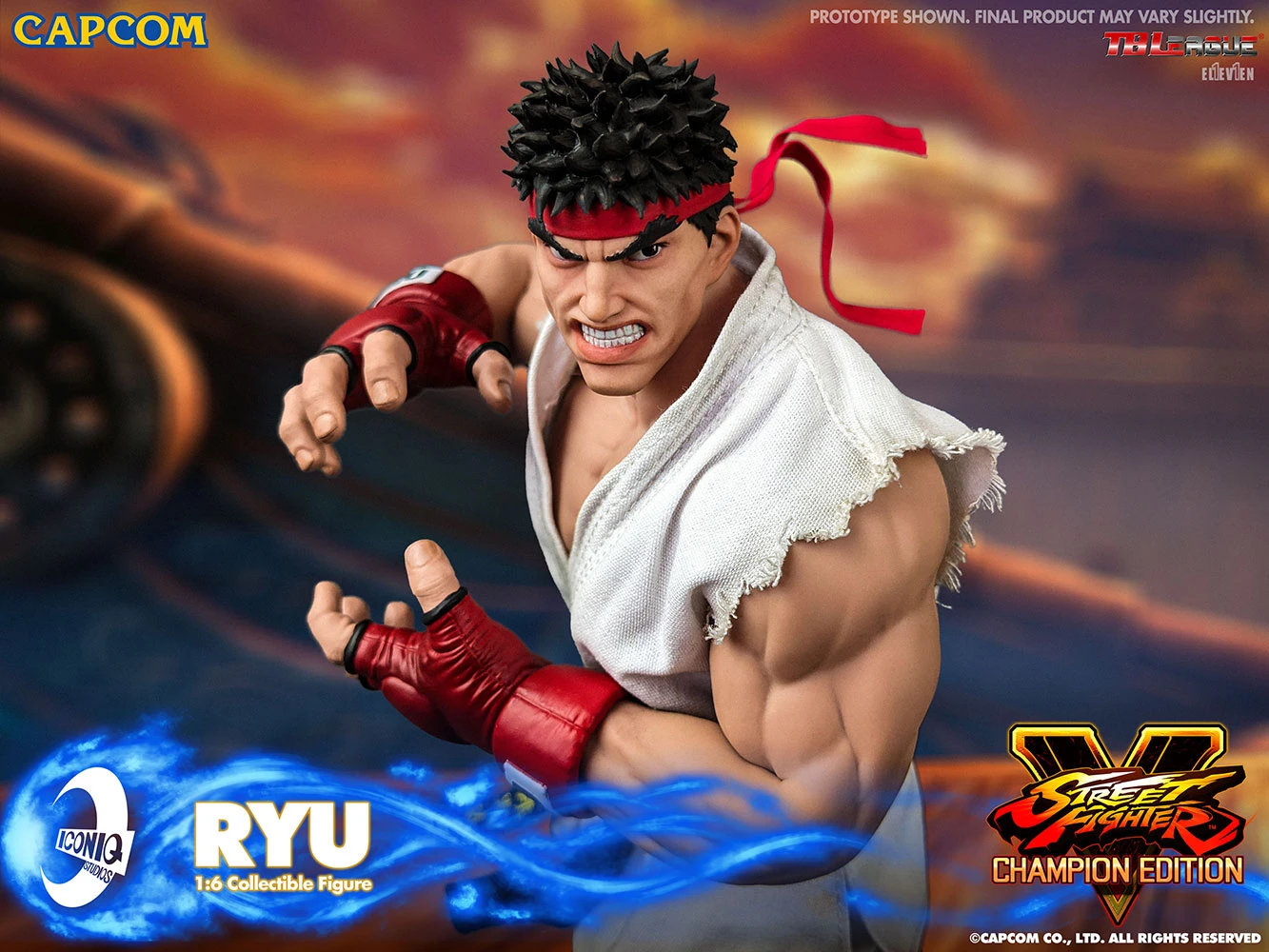 ICONIQ STUDIOS "STREET FIGHTER V" RYU 1/6 SCALE ACTION FIGURE 9 ICONIQ STUDIOS "STREET FIGHTER V" RYU 1/6 SCALE ACTION FIGURE - Image 7