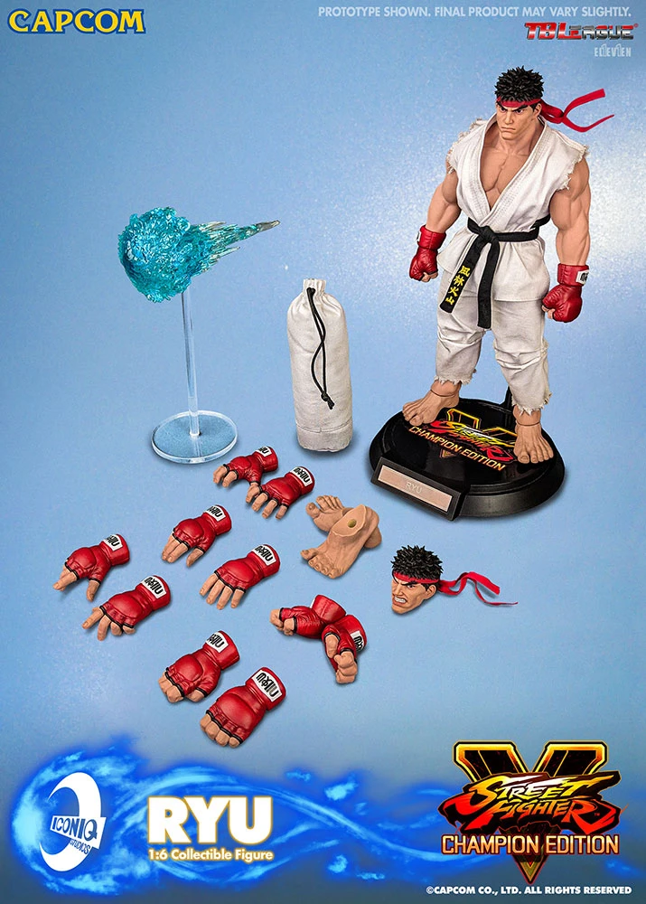 ICONIQ STUDIOS "STREET FIGHTER V" RYU 1/6 SCALE ACTION FIGURE 5 ICONIQ STUDIOS "STREET FIGHTER V" RYU 1/6 SCALE ACTION FIGURE - Image 3