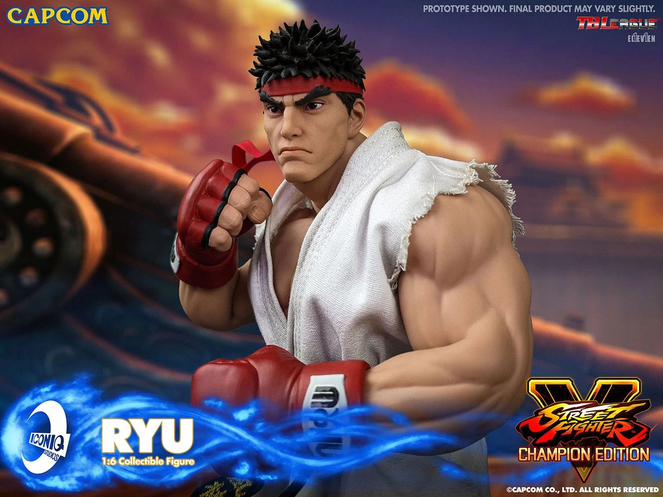 ICONIQ STUDIOS "STREET FIGHTER V" RYU 1/6 SCALE ACTION FIGURE 13 ICONIQ STUDIOS "STREET FIGHTER V" RYU 1/6 SCALE ACTION FIGURE - Image 11
