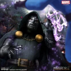 Mezco Toys One:12 Collective Marvel Comics Doctor Doom 1/12 Scale Action Figure -US Model Figures Sales 2024 x800 12940 01343.1651183962