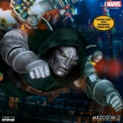 Mezco Toys One:12 Collective Marvel Comics Doctor Doom 1/12 Scale Action Figure -US Model Figures Sales 2024 x800 12943 98069.1651183965